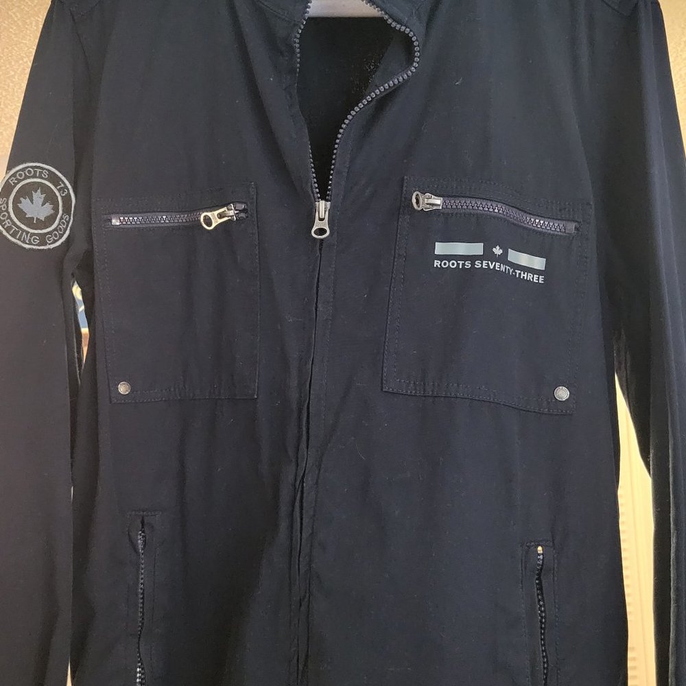 Roots 73 hooded jacket - dark blue